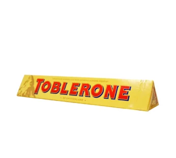 Toblerone Σοκολάτα Γάλακτος With honey & Almond Nougat 100gr