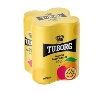 Tuborg Μάνγκο & Passionfruit 4x330ml