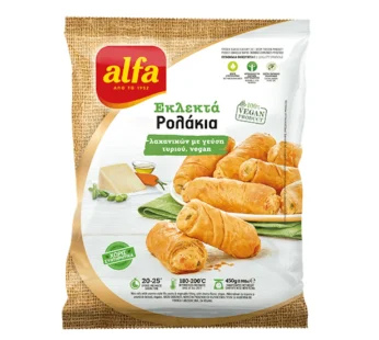 Alfa Εκλεκτά Ρολάκια Λαχανικών με Τυρί Vegan 450gr