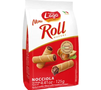 Lago Mini Roll Nocciola 125gr