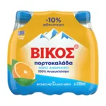 Βίκος Πορτοκαλάδα Χωρίς Ανθρακικό 6x330ml