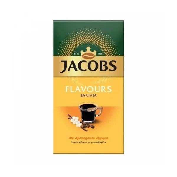 Jacobs Flavours Καφές Φίλτρου Βανίλια 250gr