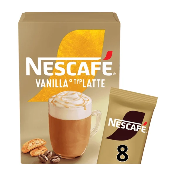 Nescafe Gold Latte Vanilla 148gr(8x18,5g)