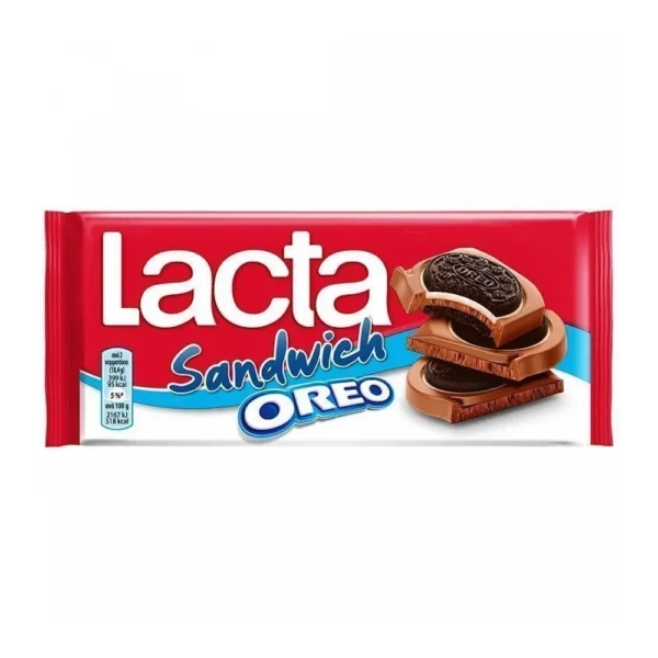 Lacta Σοκολάτα Oreo Sandwich 92gr