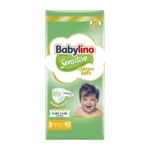 Babylino Sensitive Πάνες 42τεμ Nο5+ Οικονομική Συσκευασία (12-17Kg)