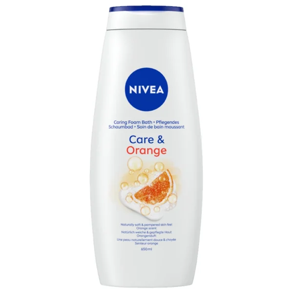 Nivea Αφρόλουτρο Care & Orange 650ml