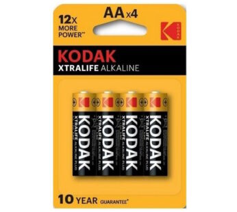 Αλκαλικές  Μπαταρίες Kodak XTRAlife AA 4τεμ