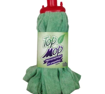 Σφουγγαρίστρα Microfiber Γίγας Πράσινη Top Mop