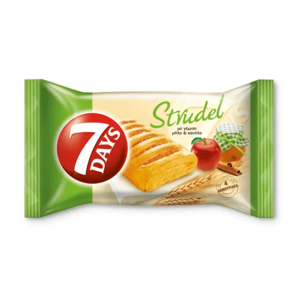 7Days Strudel Μήλο & Κανέλα 85gr