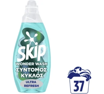 Skip Wonder Wash Υγρό Απορρυπαντικό Ρούχων Ultra Refresh 37Μ 1.480ml