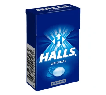 Halls Original Καραμέλες Χωρίς Ζάχαρη Κουτί 28gr