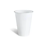 Ποτήρι Νερού Πλαστικό Λευκό 250ml 50τεμ