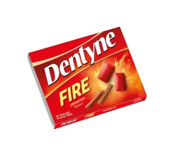 Dentyne Fire Τσίχλες Κανέλα Χωρίς ζάχαρη 12τεμ 16,8gr