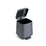 Καλάθια Μπάνιου Πεντάλ Ανθρακί 7lt