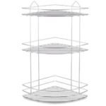 Εταζέρα Χρωμίου Γωνιακή 3 Θέσεων Κλασική