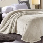 Κουβέρτα Διπλή 'Pop Corn' 200x220 Μπεζ