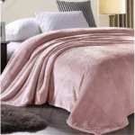 Κουβέρτα Διπλή 'Pop Corn' 200x220εκ. Ροζ