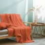 Κουβέρτα Διπλή 'Popcorn' 200x220εκ. Coral