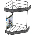 Εταζέρα Μεταλλική Πλεκτή Γωνιακή 2 Θέσεων