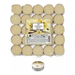 Κεριά Ρεσώ Αρωματικά 25τεμ. 4h με Άρωμα Βανίλια