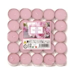 Κεριά Ρεσώ Αρωματικά 25τεμ. 4h με Άρωμα Τριαντάφυλλο