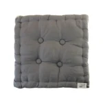 Μαξιλάρι Καρέκλας Τετράγωνο Γίγας 40x40cm Γκρι