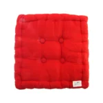 Μαξιλάρι Καρέκλας Τετράγωνο Γίγας 40x40cm Κόκκινο