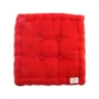 Μαξιλάρι Καρέκλας Τετράγωνο Γίγας 40x40cm Κόκκινο