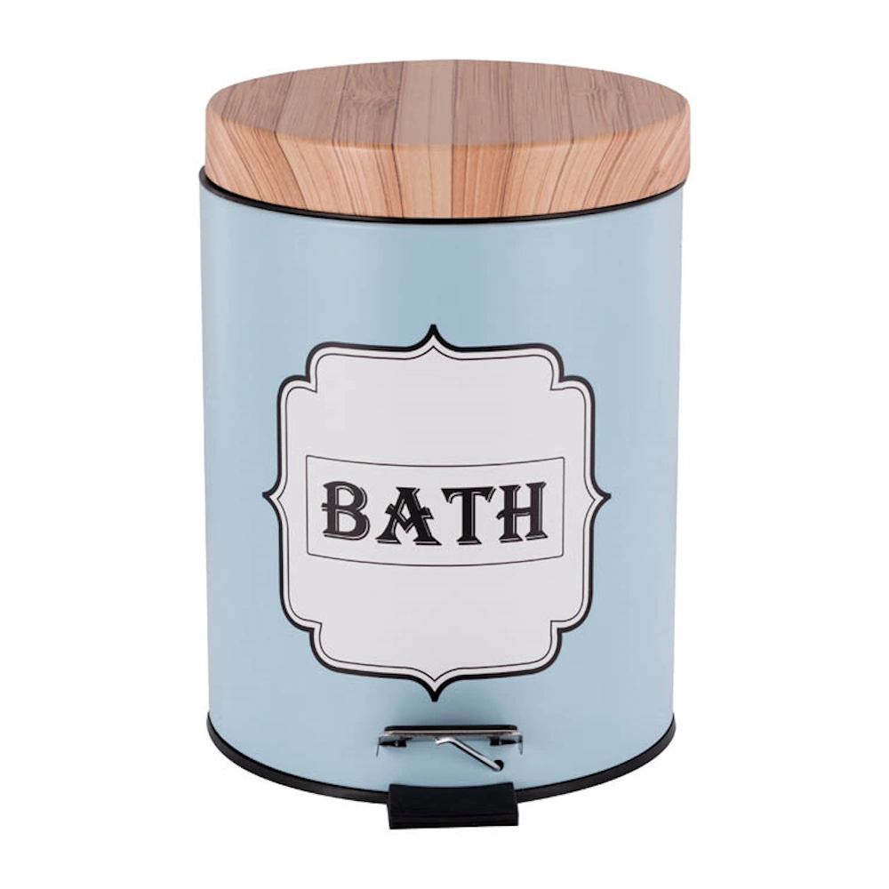 Πεντάλ Μπάνιου 5lt Γαλάζιο Σχέδιο Bath