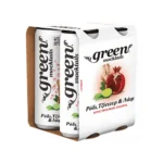 Green Mocktails Ρόδι & Τζίντζερ & Λαιμ 4x330ml Στέβια Χωρίς Ζάχαρη