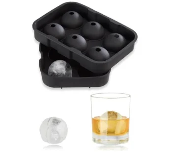 Παγοθήκη Σιλικόνης  Στρογγυλή Σφαίρα 6 Θέσεων