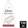 Dove Αφρόλουτρο Silky Velvet 720ml