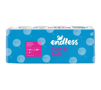 Endless Rich & Soft 95g 3φυλλο 10 Ρολά