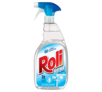 Roli X-press Glass Υγρό Τζαμιών & Επιφανειών Σπρέι 750ml
