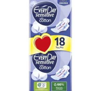 Everyday Σερβιέτες Sensitive Ultra Plus Super 18τεμ