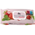 Μωρομάντηλα Αρωματικά 120τεμ. "Φράουλα"