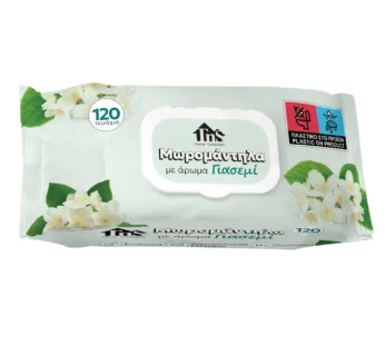 Μωρομάντηλα Αρωματικά 120τεμ. “Γιασεμί”