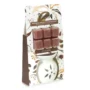 Αρωματιστής Κεραμικός 7,8x6,5x7,8 ΣΕΤ Με WAX MELTS "chocolate" 66gr