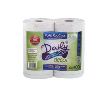 Daily Χαρτί Κουζίνας Decor 2x400gr