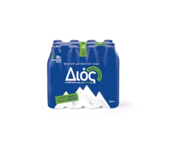Διός Φυσικό Μεταλλικό Νερό 12×0.5lt